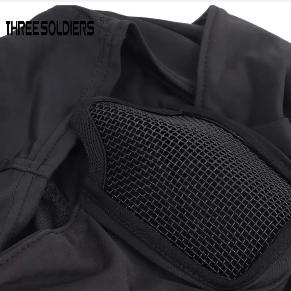 Balaclava Airsoft Mesh Mask Full Face Protection Hood for Cs War Game Hunting US
